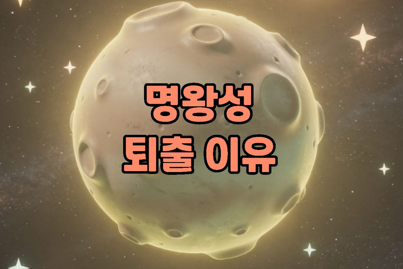 명왕성 퇴출 이유