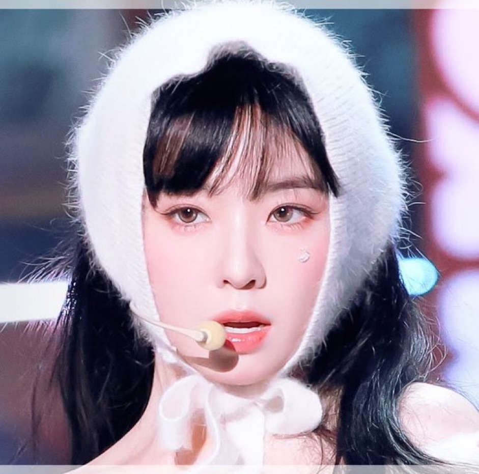 아이린이 품절시킨 ‘쌀알모자’