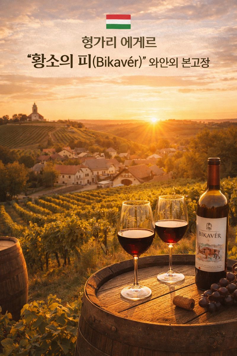‘황소의 피(Bikavér)’ 와인의 본고장