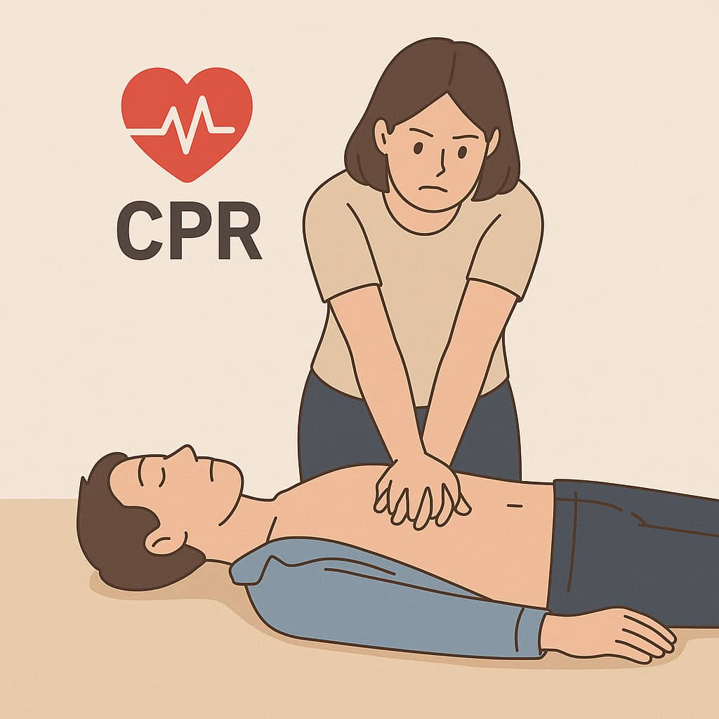 심정지 발생 시 꼭 알아야 할 응급처치 방법