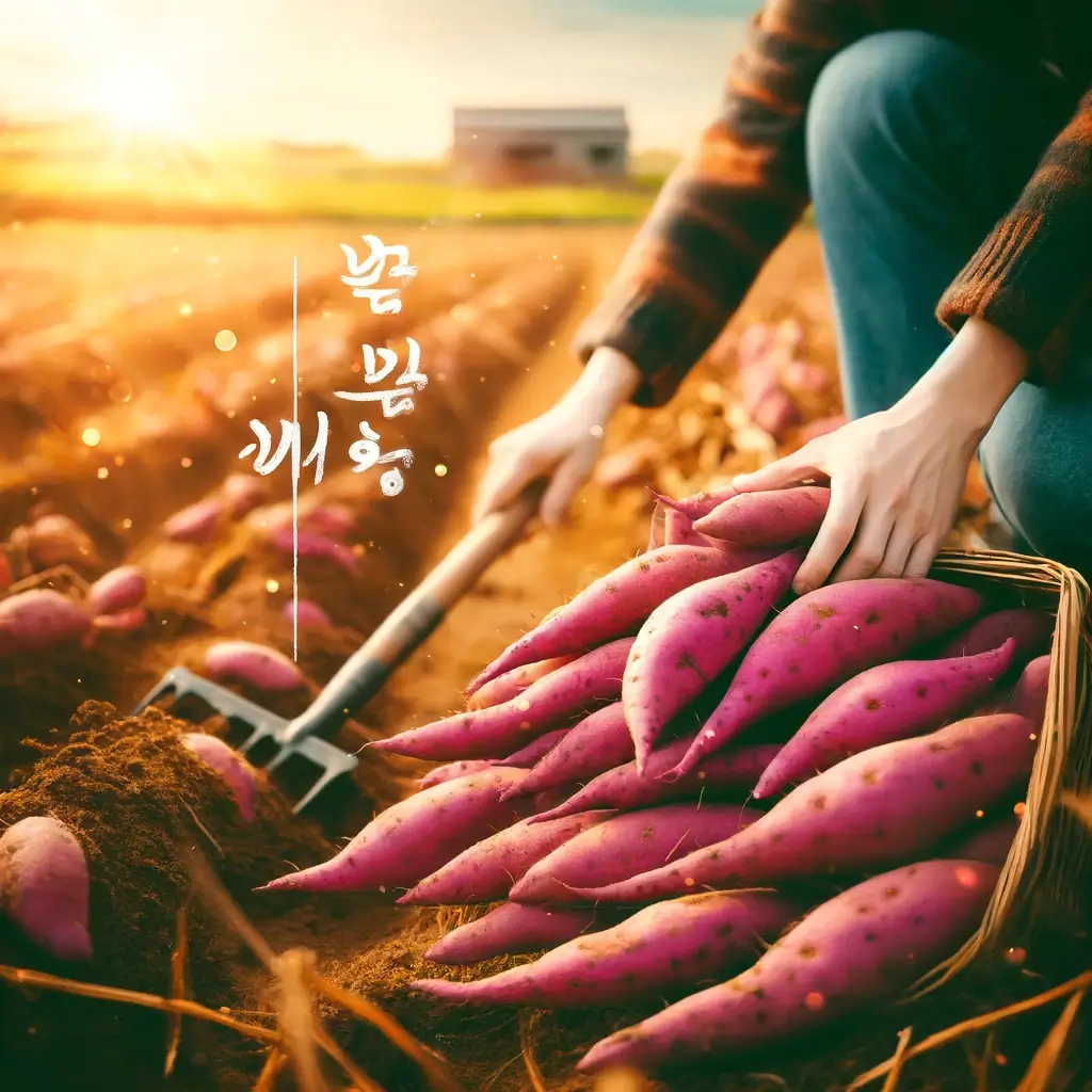 고구마 수확시기