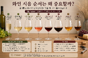 와인 시음 순서는 왜 중요할까? 맛을 제대로 느끼기 위한 와인 테이스팅의 기본