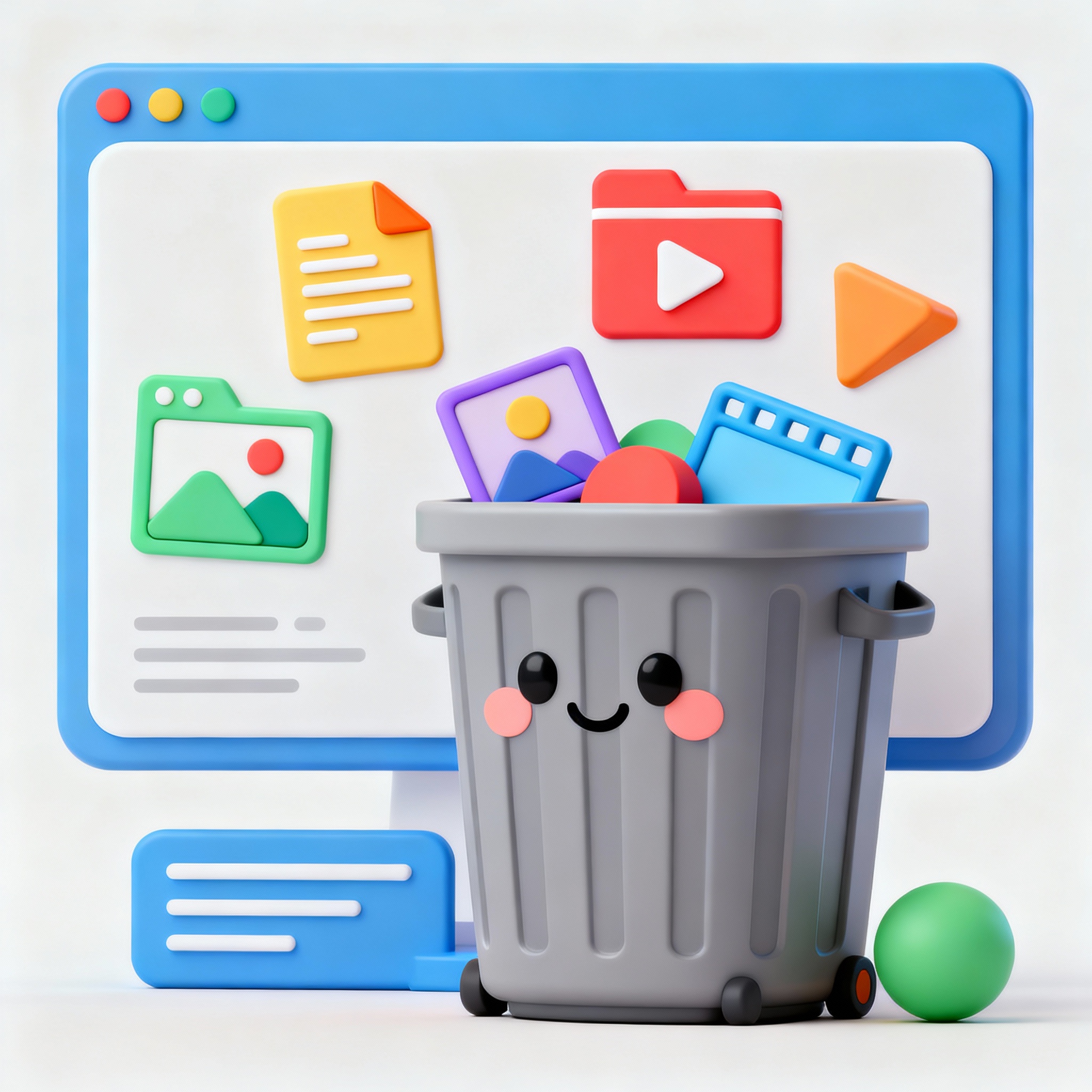 디지털 쓰레기를 줄이는 의식적인 다운로드 습관