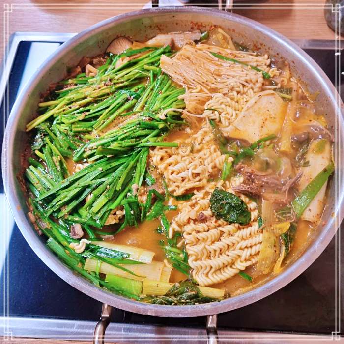 천안 북면 맛집 농장 직영 흑염소 전골