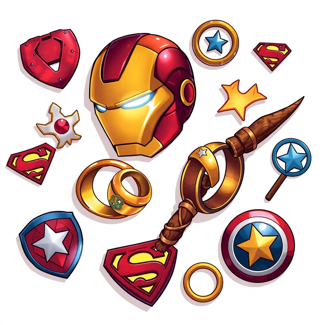 마블, 반지의 제왕, 해리포터 영화 시리즈 관련 사진