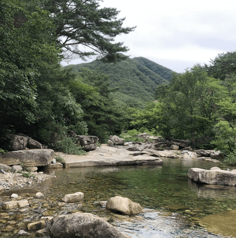 괴산군 갈론계곡