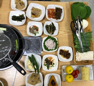 반찬들