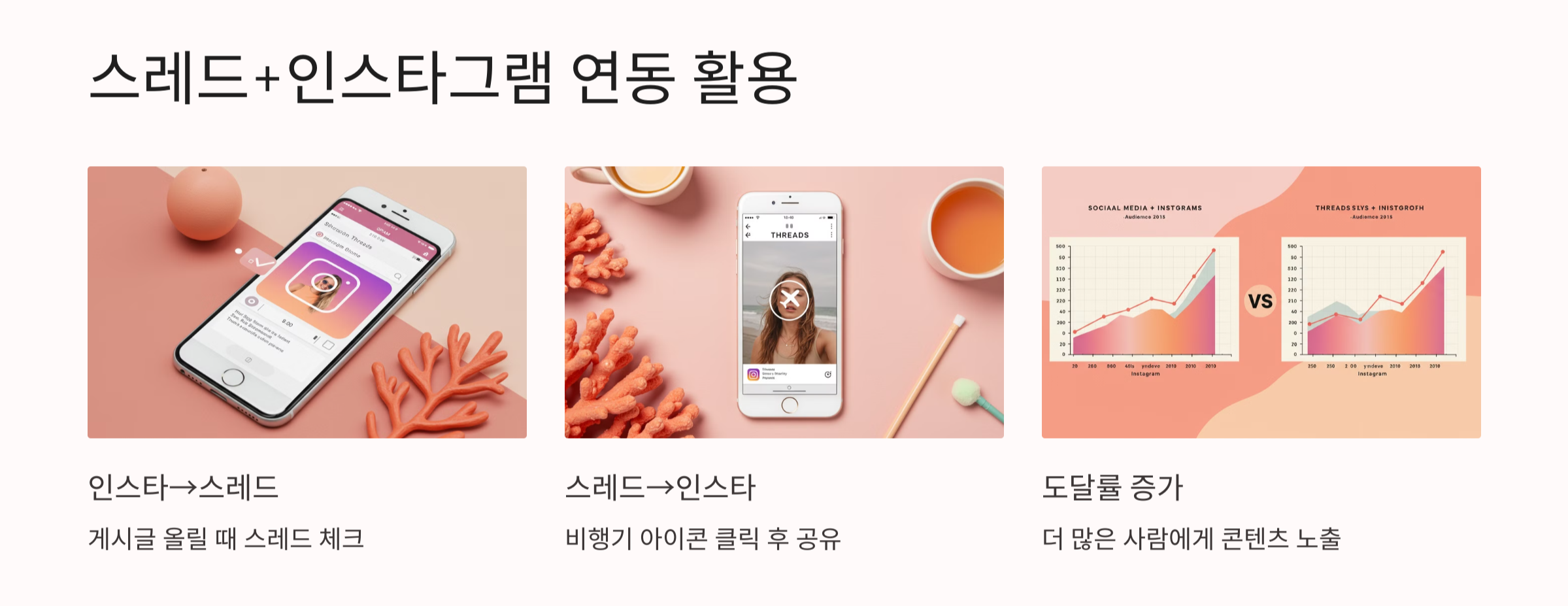 스레드 인스타그램 연동활용법