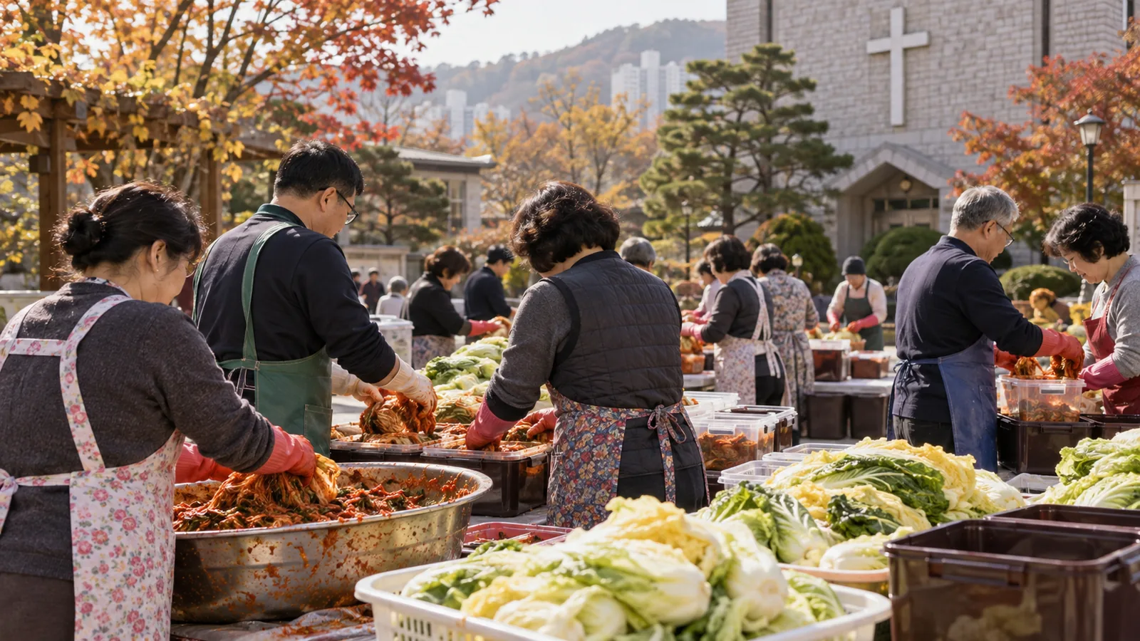 11월 첫째주일 대표기도문 이웃 나눔 기도