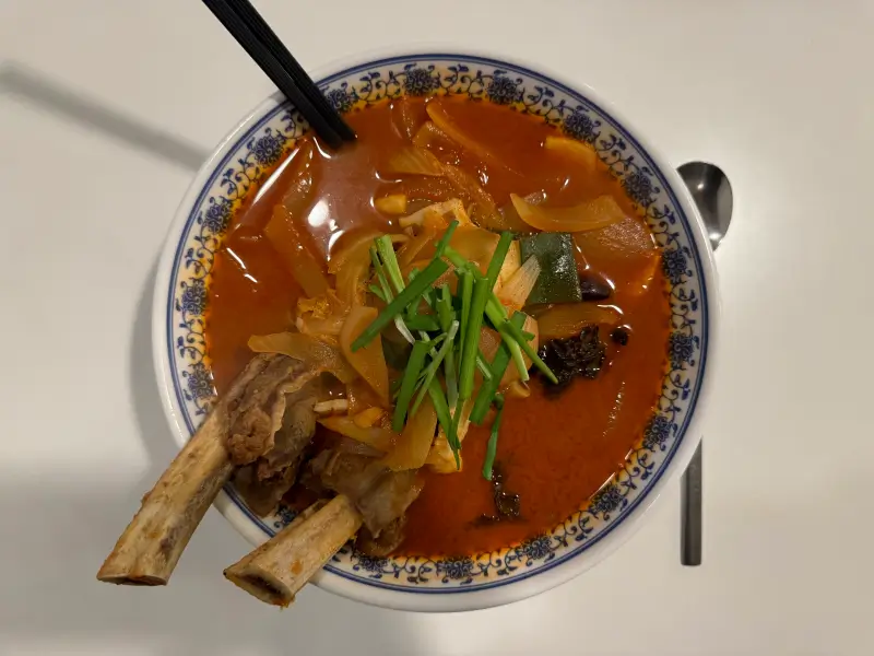 수원 만리장성 왕갈비 짬뽕 사진