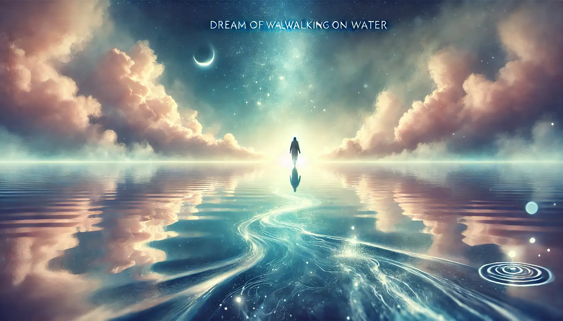 물 위를 걷는 꿈 해몽