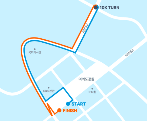 무한도전 마라톤 코스