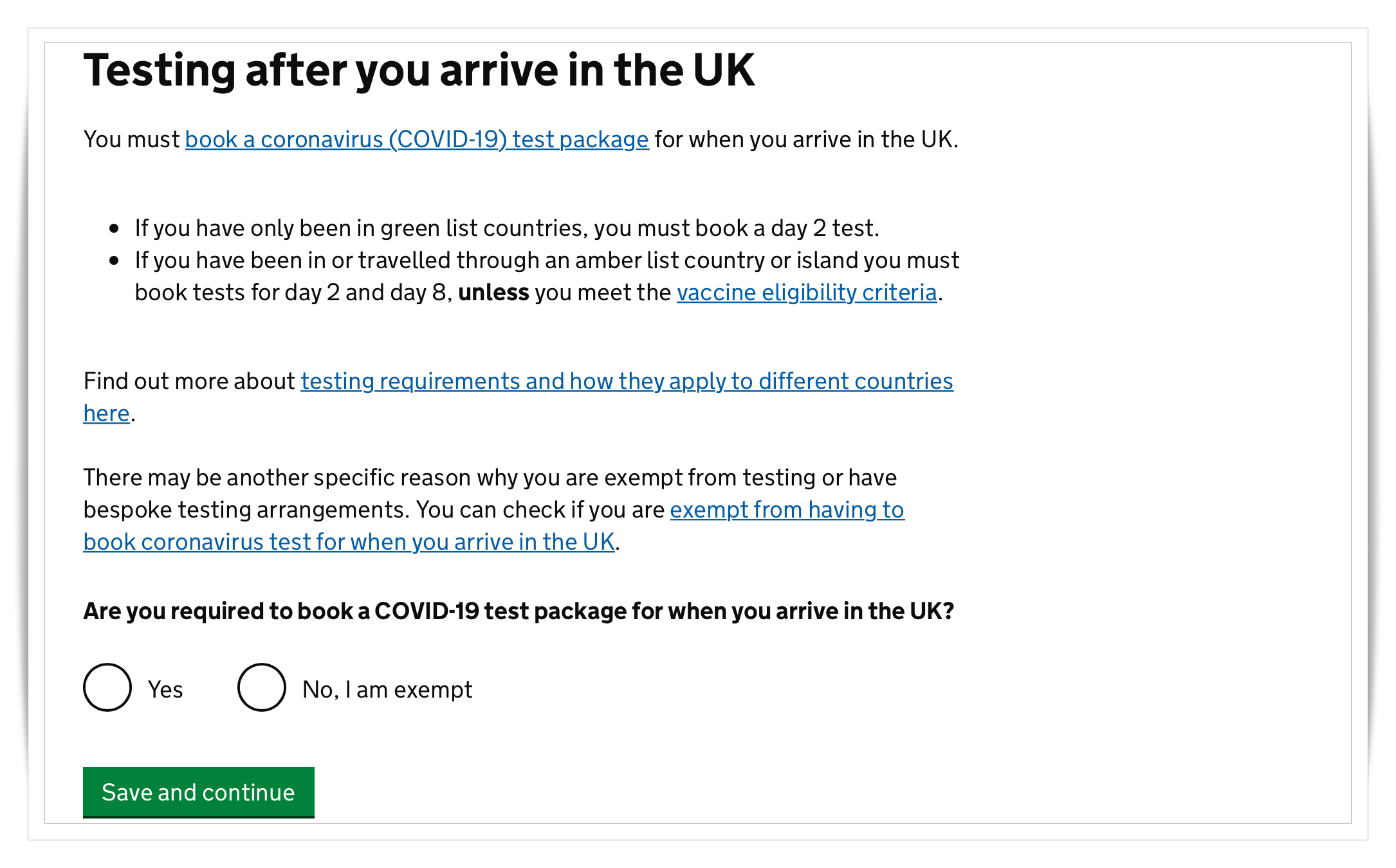 Passenger Locator Form
