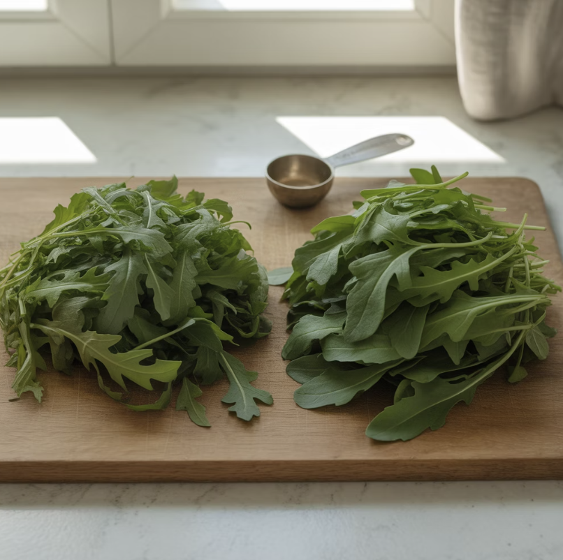 와일드루꼴라, 평범한 루꼴라와 다른 점