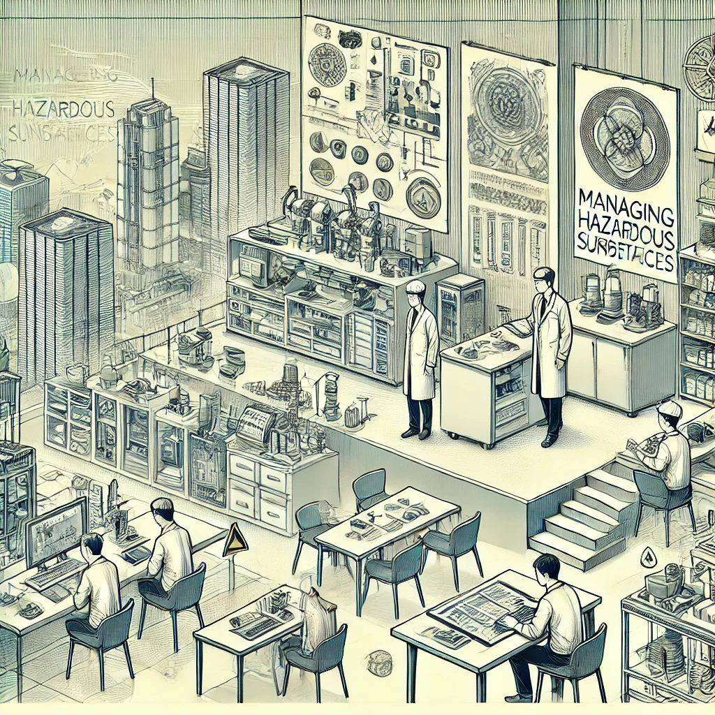 작업장에서 유해물질 관리: 산업보건 기준을 유지하는 방법