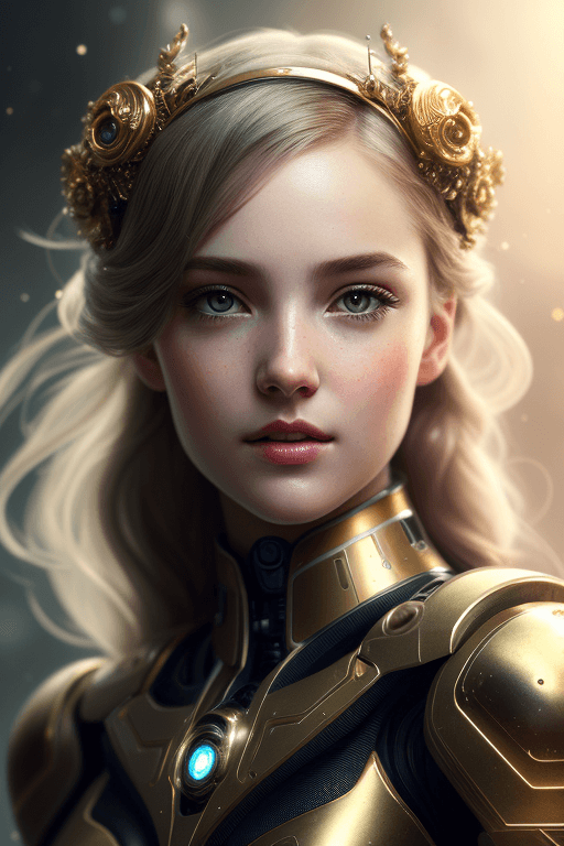 Playground AI로 생성한 그림(3) - 아름다운 우주 사령관