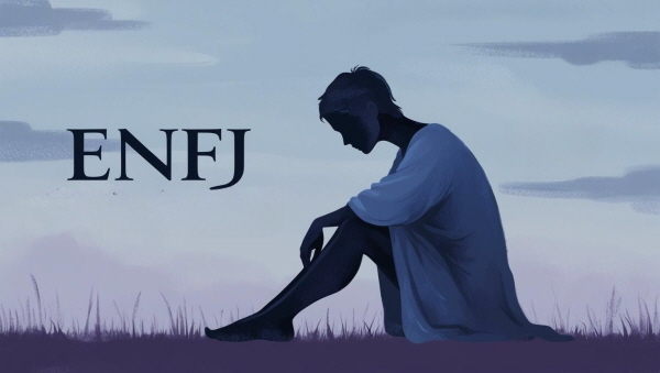 ENFJ &ndash; 모두를 이끄는 그 마음 안의 고요한 외로움에 관한 그림