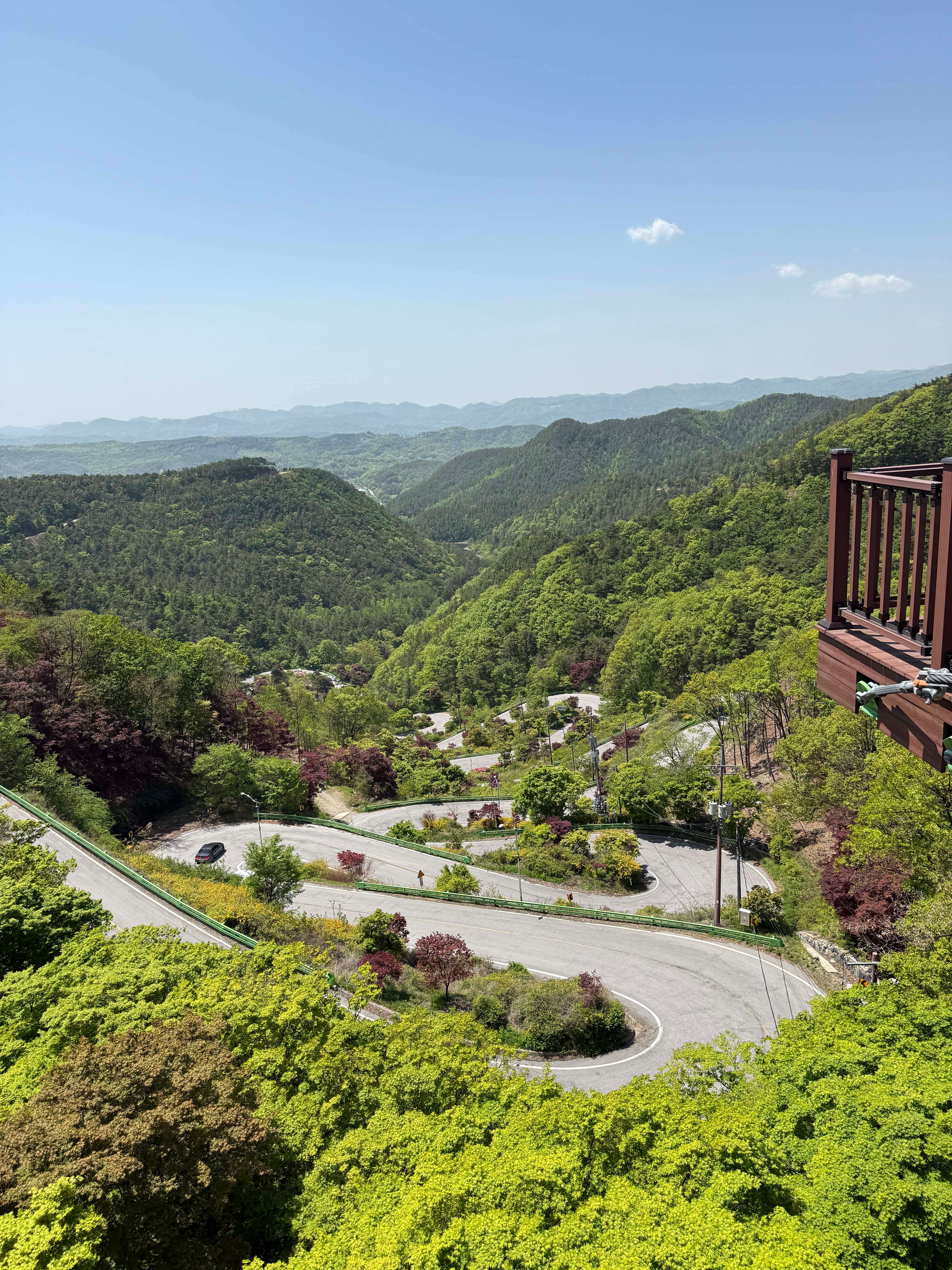 말티재전망대-꼬불꼬불말티재고갯길