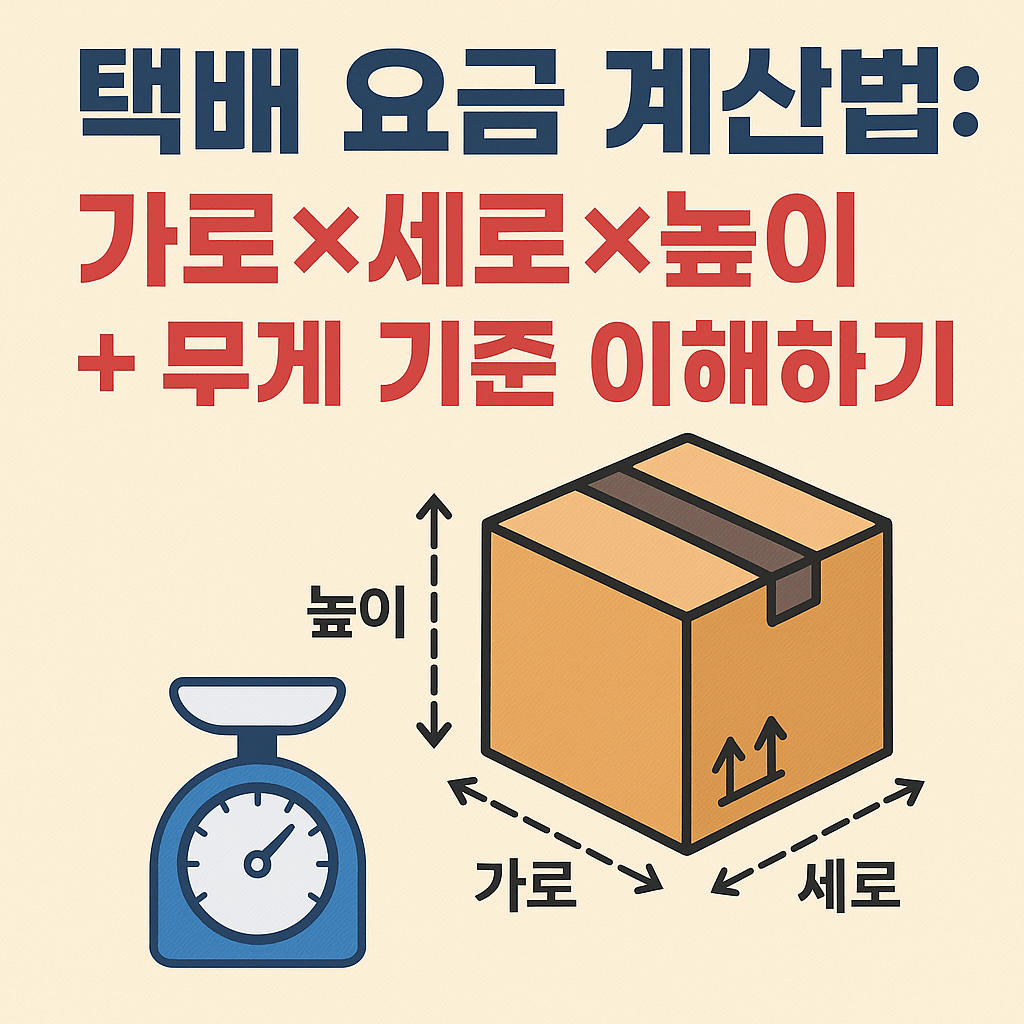 택배사이즈-무게기준