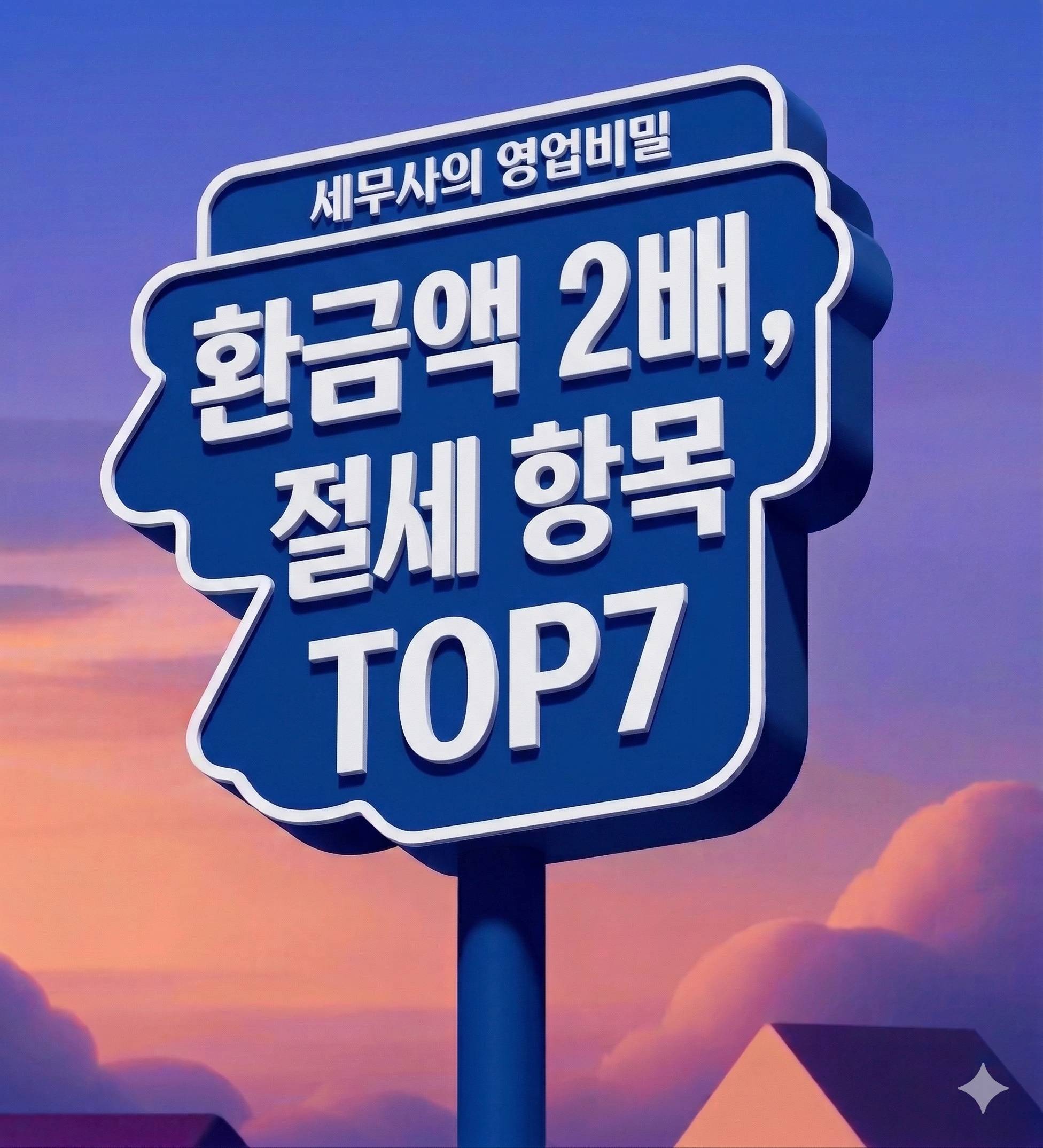 종합소득세 절세의 핵심: 세무사도 비밀로 하는 '숨은 공제' 리스트 TOP 7