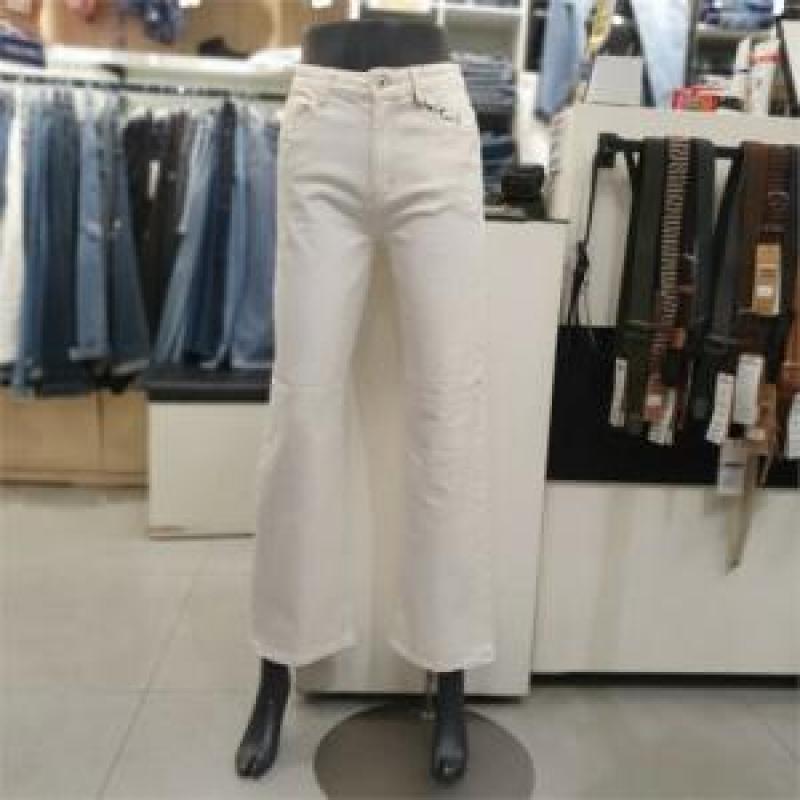 잠뱅이NC야탑 NC09 여성크림색스판와이드핏 여성크림컬러스판와이드핏청바지 AL2DTG73