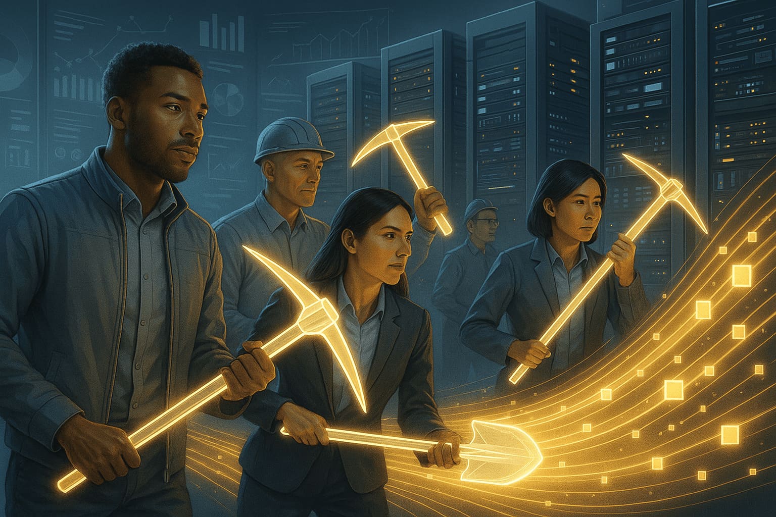 픽앤셔블 전략으로 보는 AI 시장: 금 캐는 사람보다 곡괭이 파는 기업에 투자하라