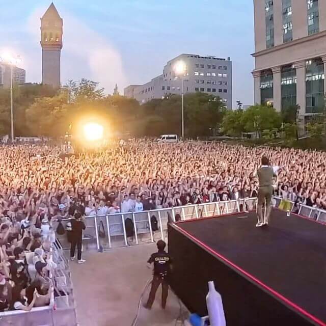 싸이 콘서트 사진