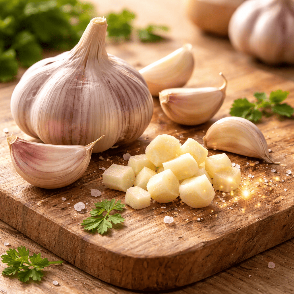 마늘의 알리신과 혈액 흐름 개선 효과