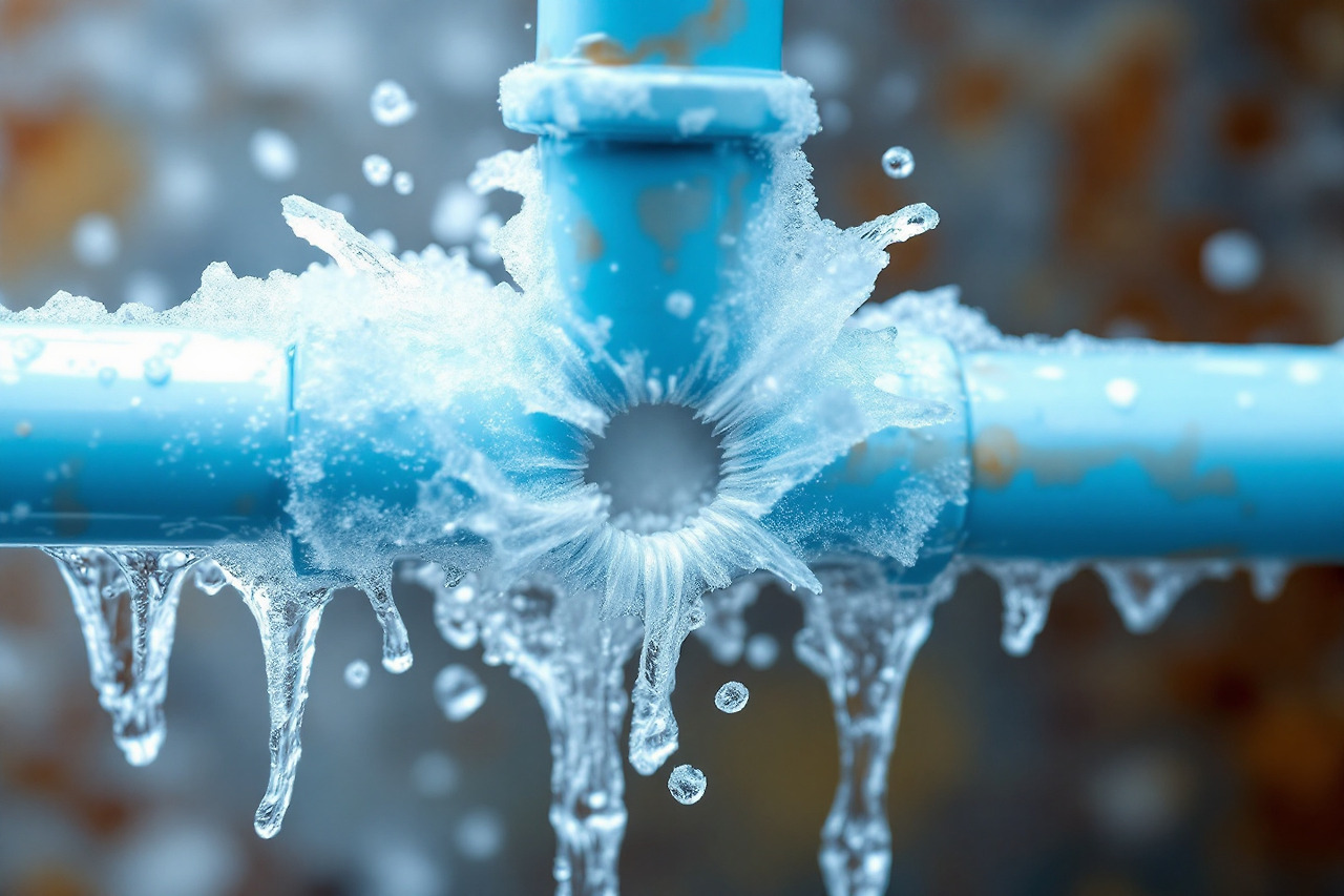 한파 주의보로 인한 동파