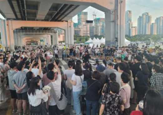 잠수교 뚜벅뚜벅축제