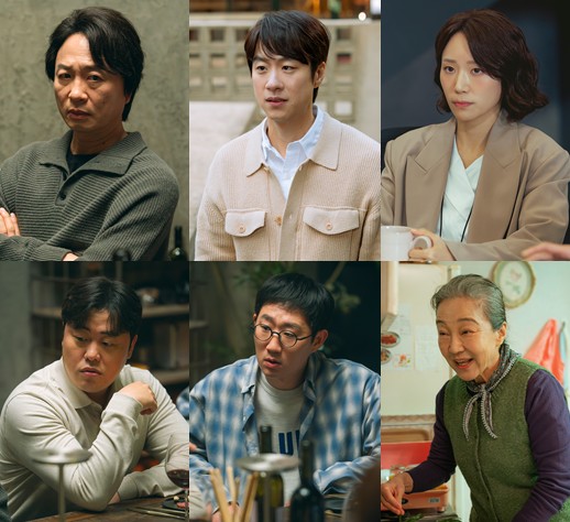모자무싸(모두가 자신의 무가치함과 싸우고 있다) 몇부작, 등장인물 전배수 심희섭 박예니 배명진 조민국 연운경