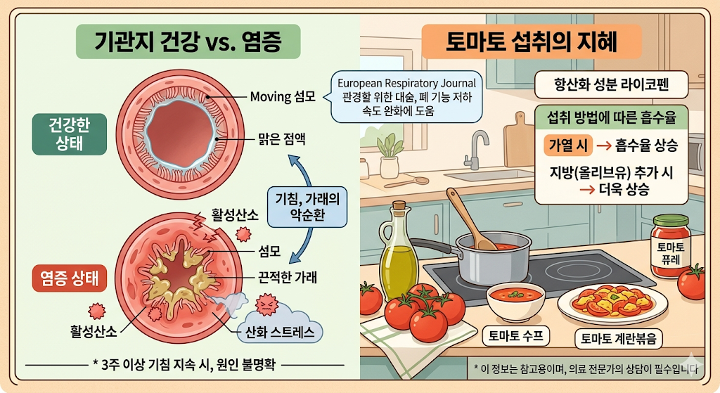 기침가래 토마토 섭취법