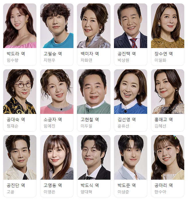 미녀와-순정남-등장인물