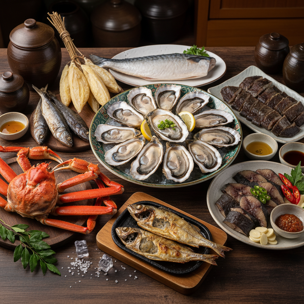 1월 제철 해산물