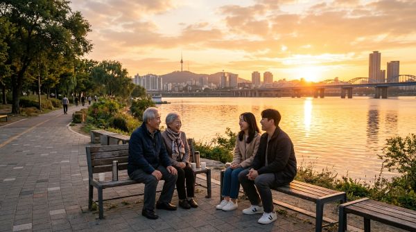 부모 세대와 자녀 세대가 함께 행복한 삶