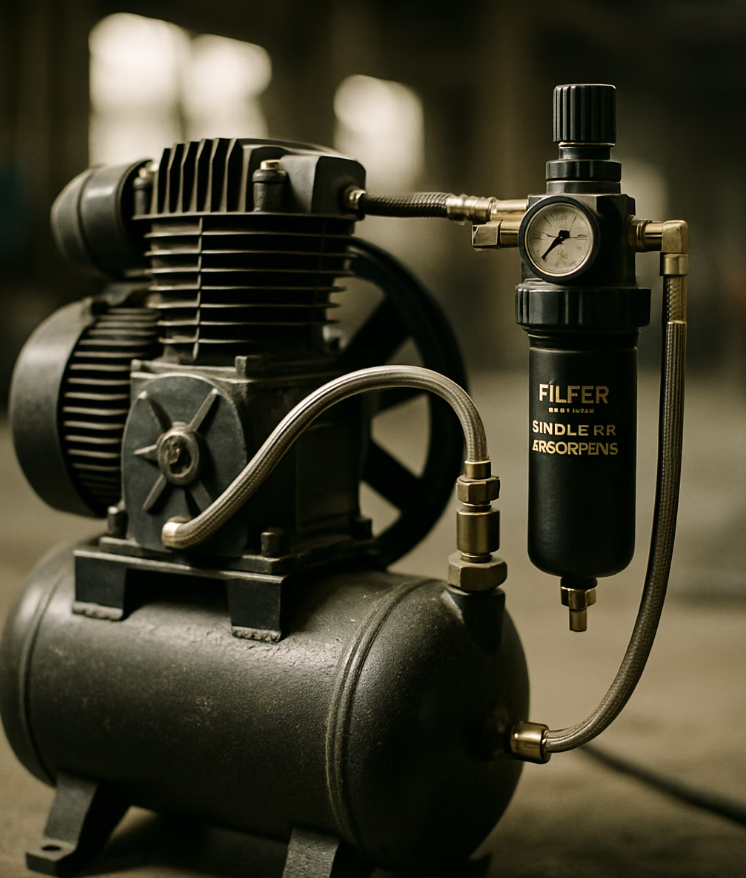 생명을 불어넣는 첫 단계, 공기 공급원 점검