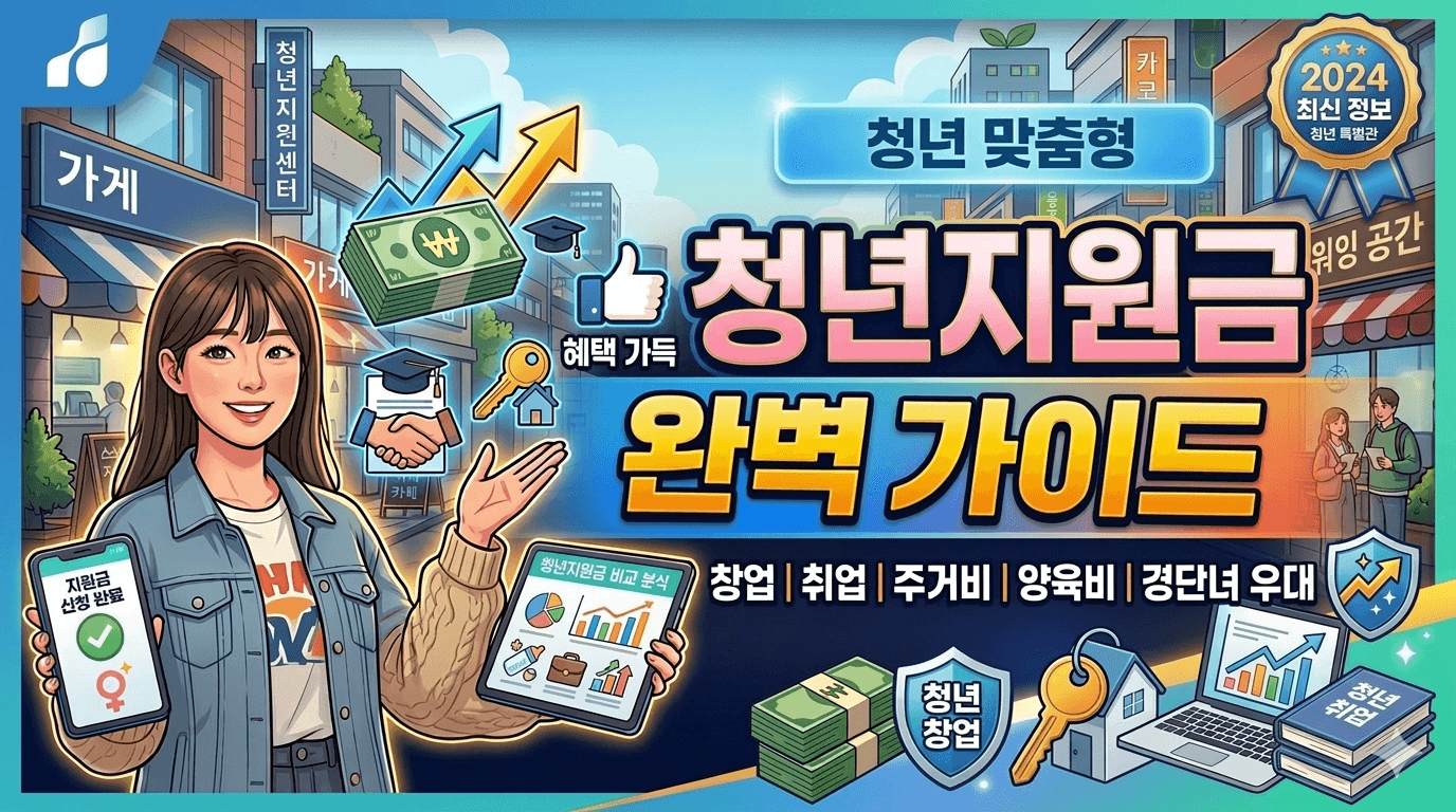 2026 청년 지원금 총정리 ❘ 조건부터 신청까지 3분 완성