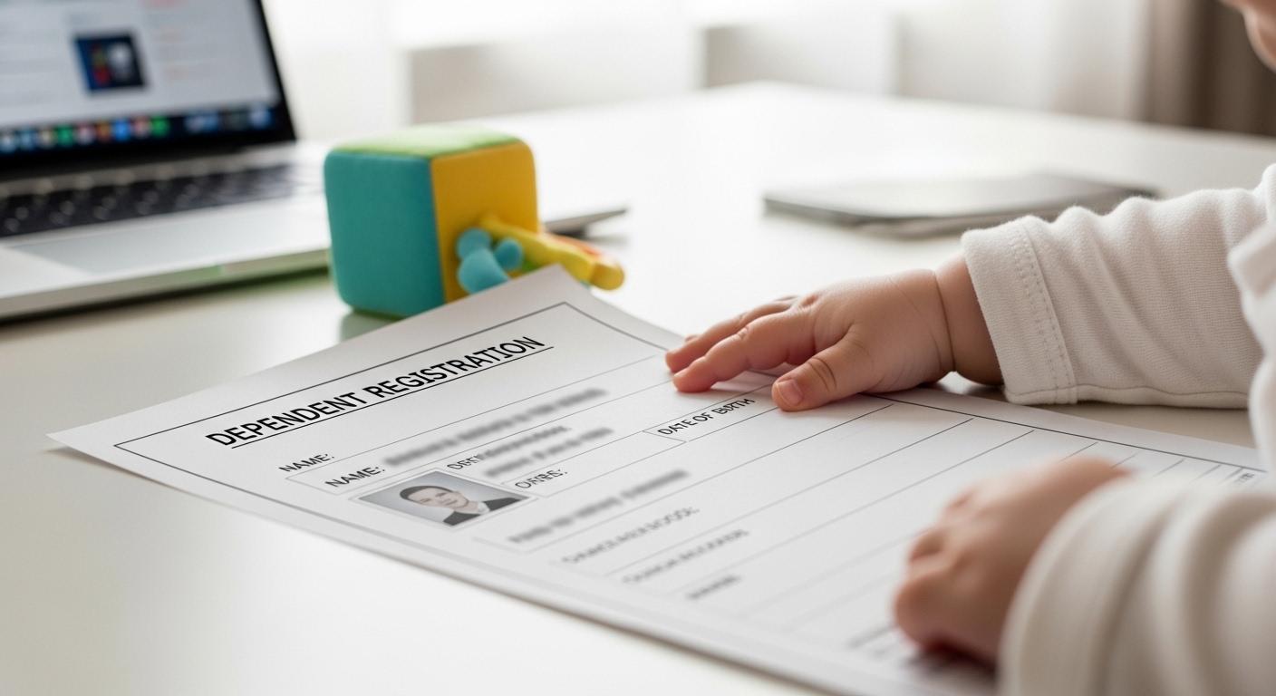 아기 피부양자등록