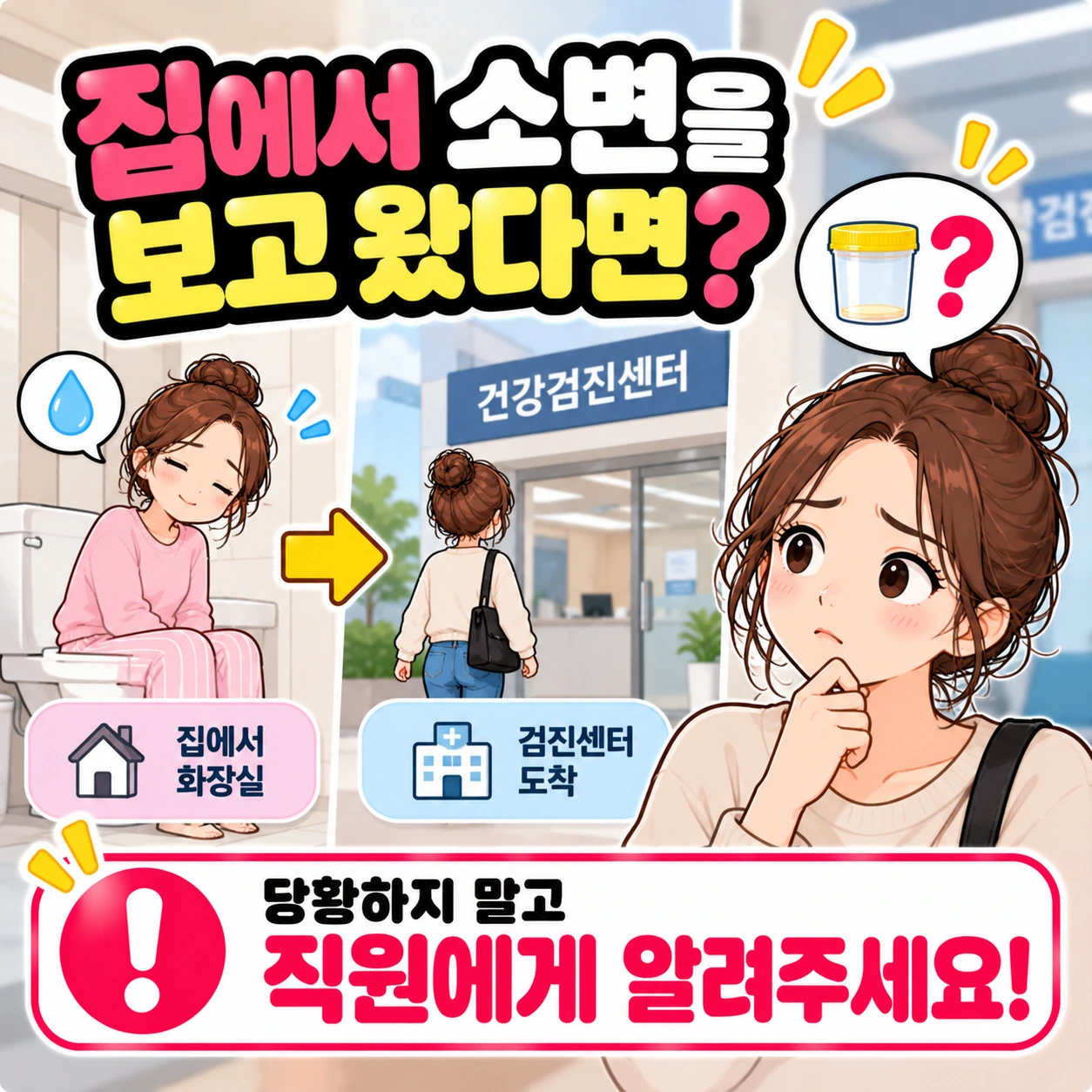 건강검진_집에서_소변보고왔을때