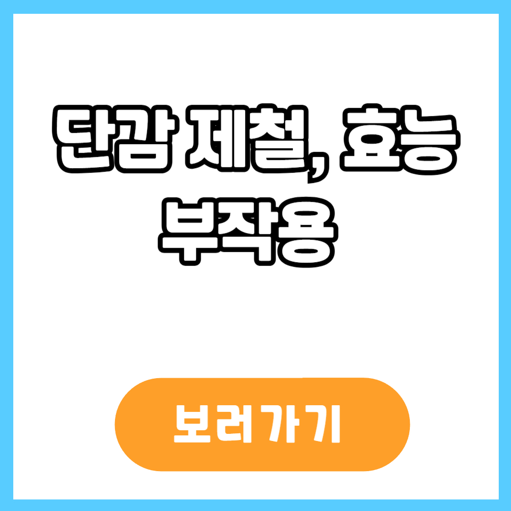 단감 효능