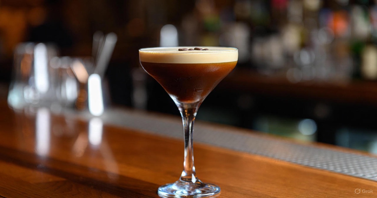 에스프레소 마티니 황금 레시피 & 유래 및 완벽한 안주 추천