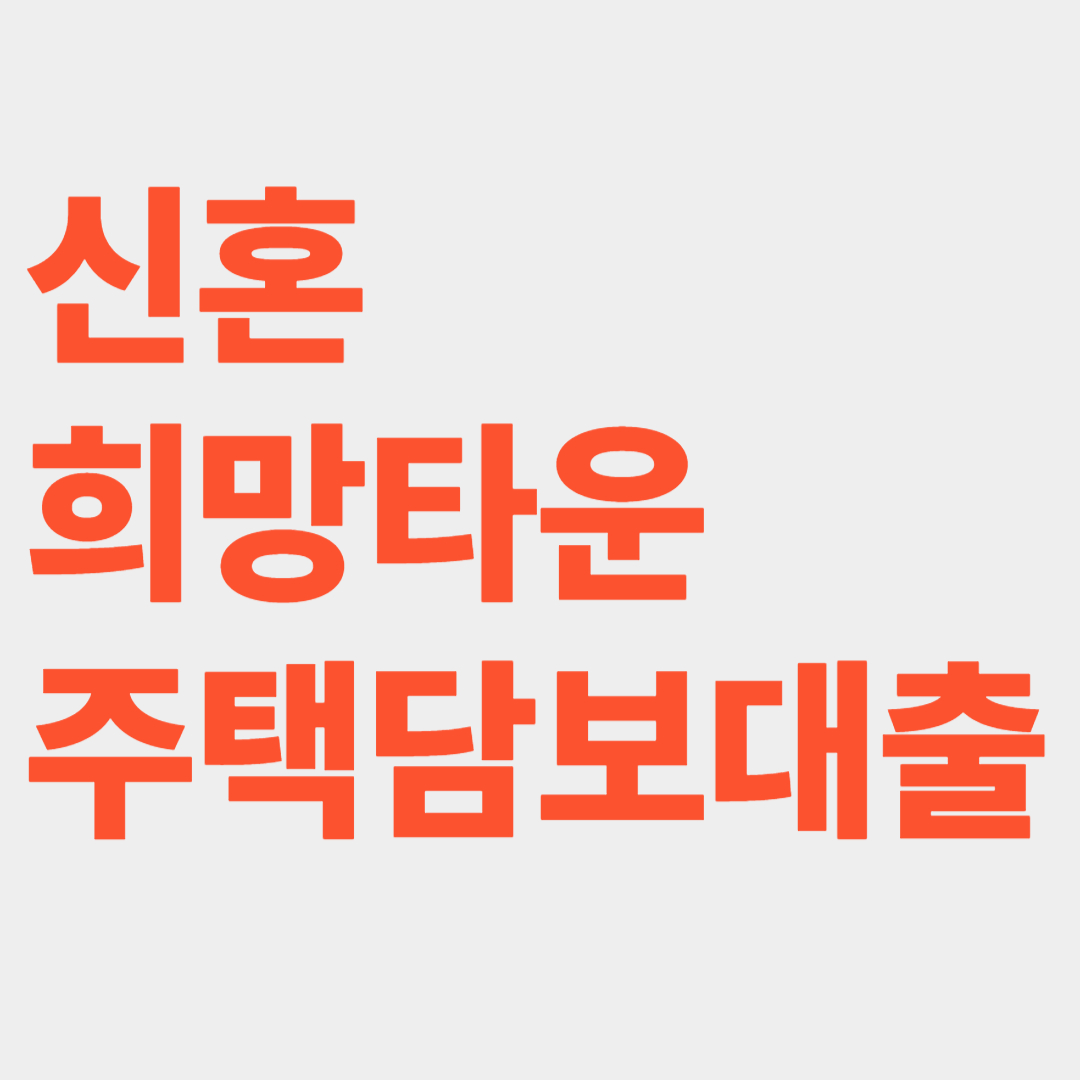 신혼희망타운 입주자 관련사진