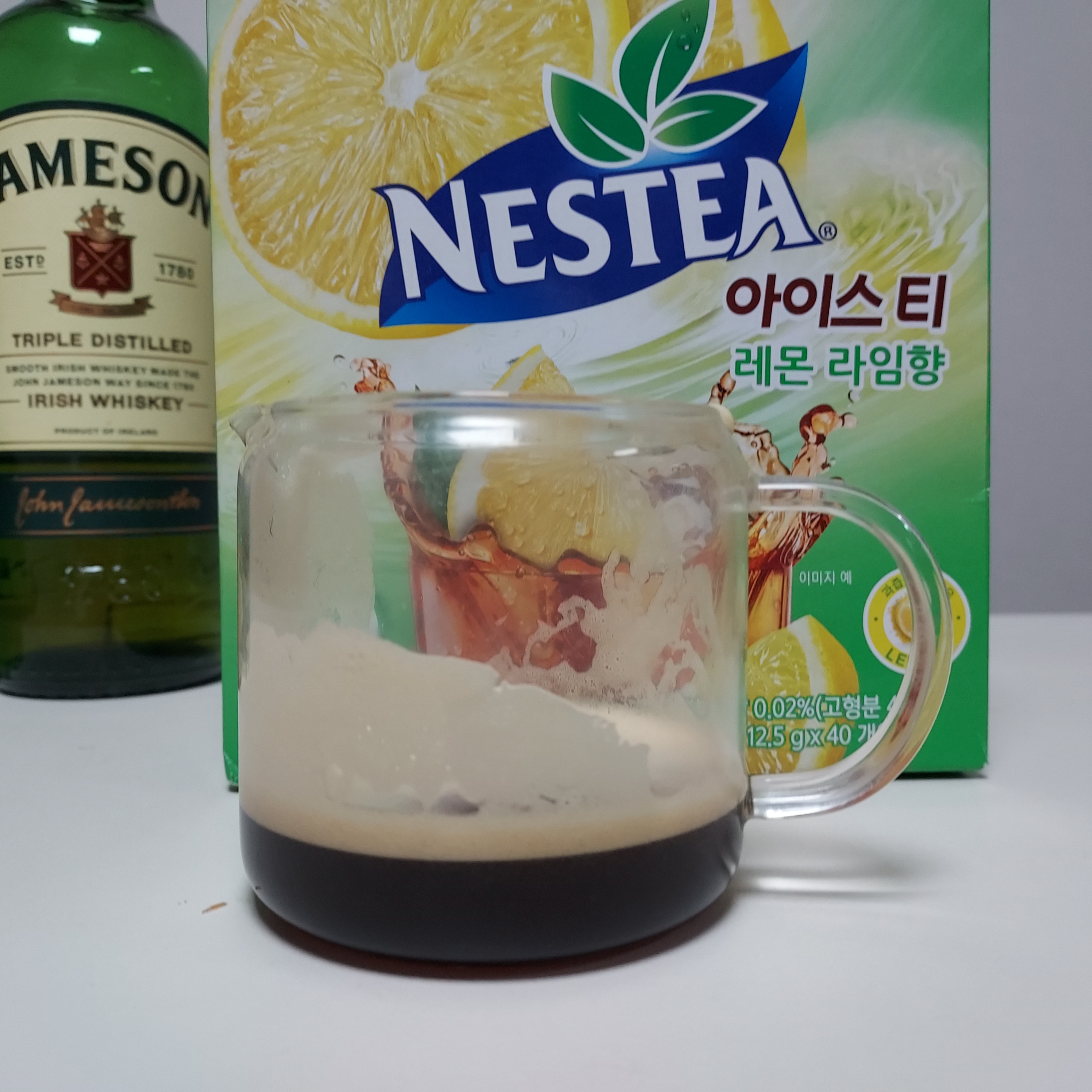 레몬라임 아이스티 시럽