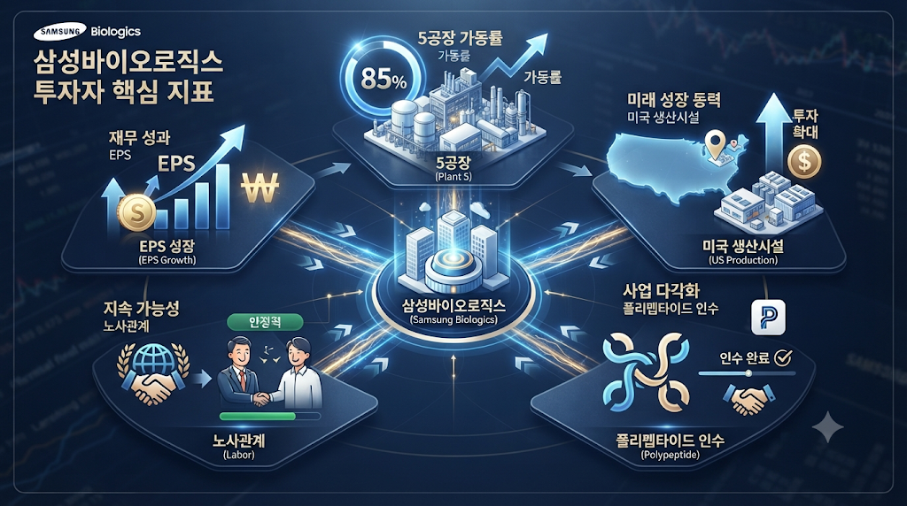 삼성바이오로직스 주가 분석에서 확인해야 할 5가지 핵심 변수