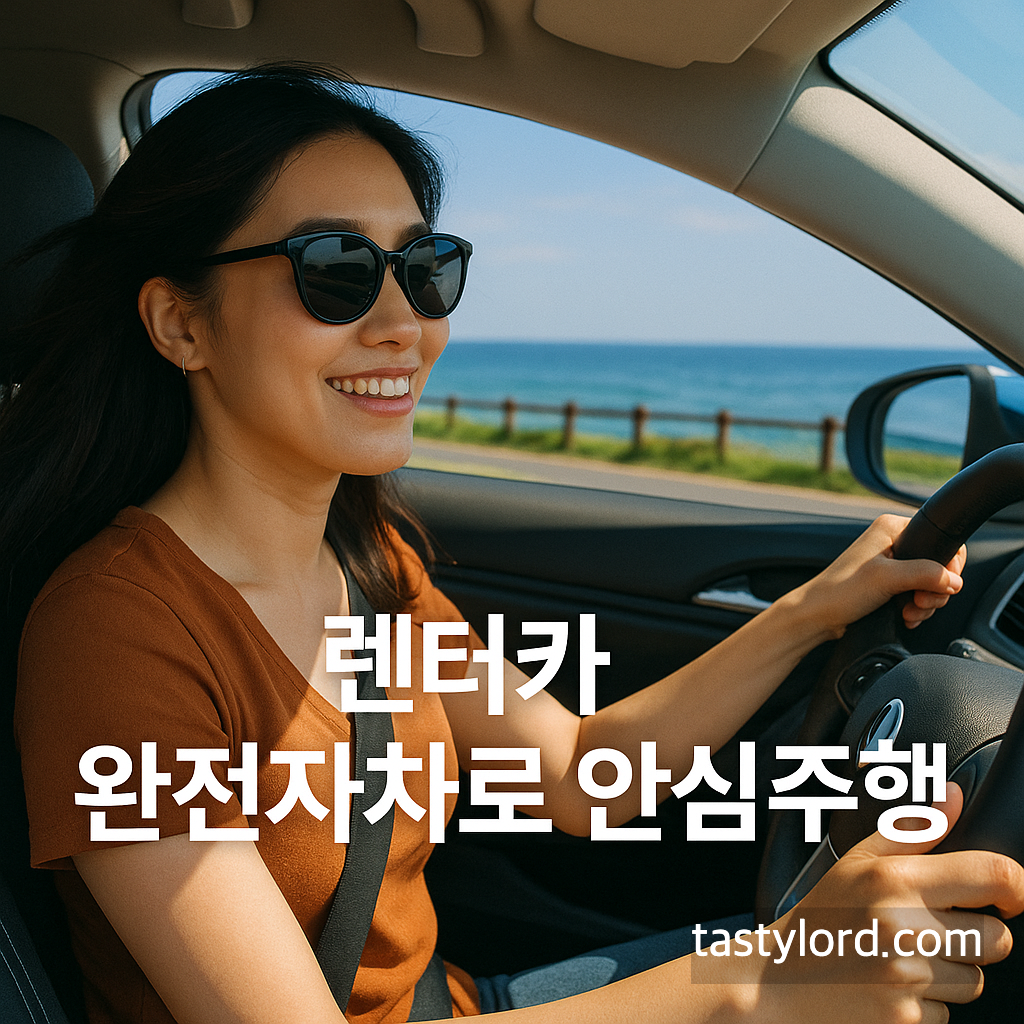 렌터카 완전자차로 안심주행!
