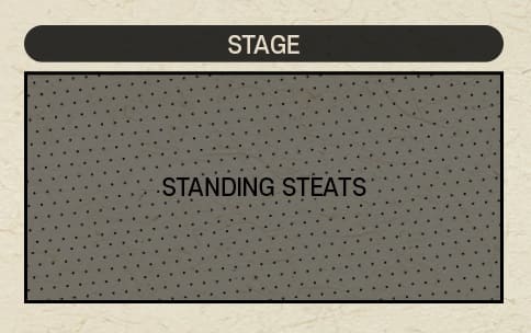 럭라이프 내한 공연 좌석 배치도
