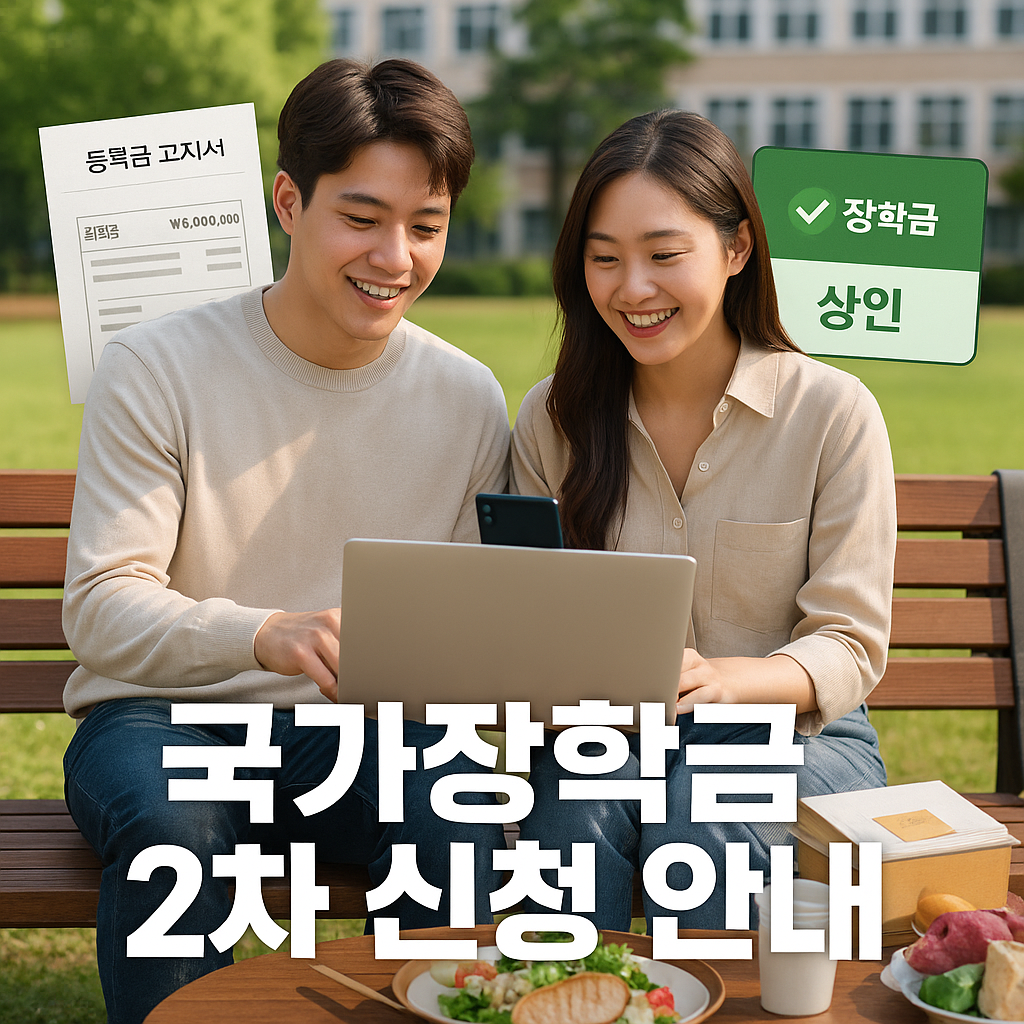 국가장학금 신청 대학생