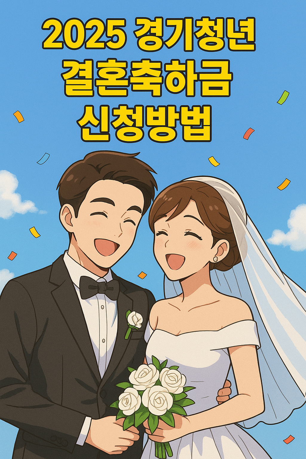 2025년 경기청년 결혼지원사업, 부부당 100만 원 지원! 청년이라면 꼭 신청하세요