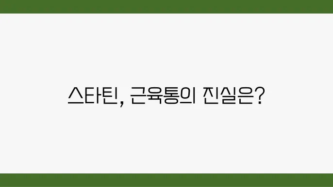 스타틴 대체 치료