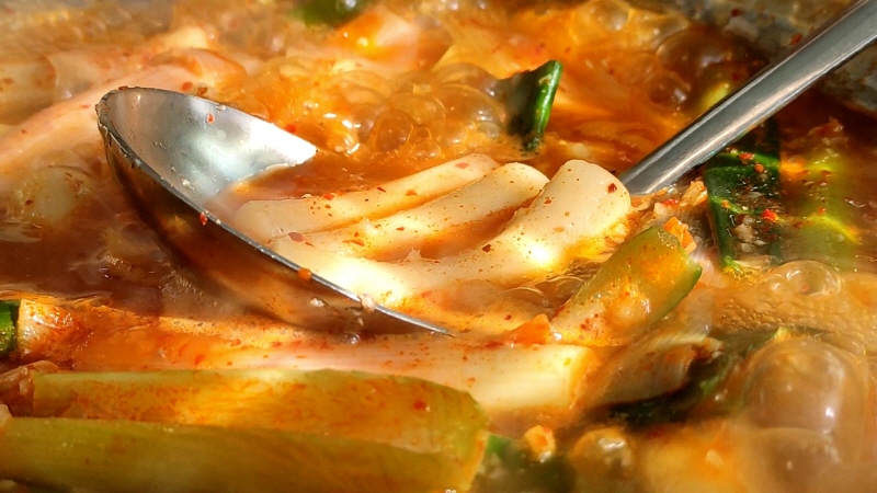 계림닭도리탕_떡사리